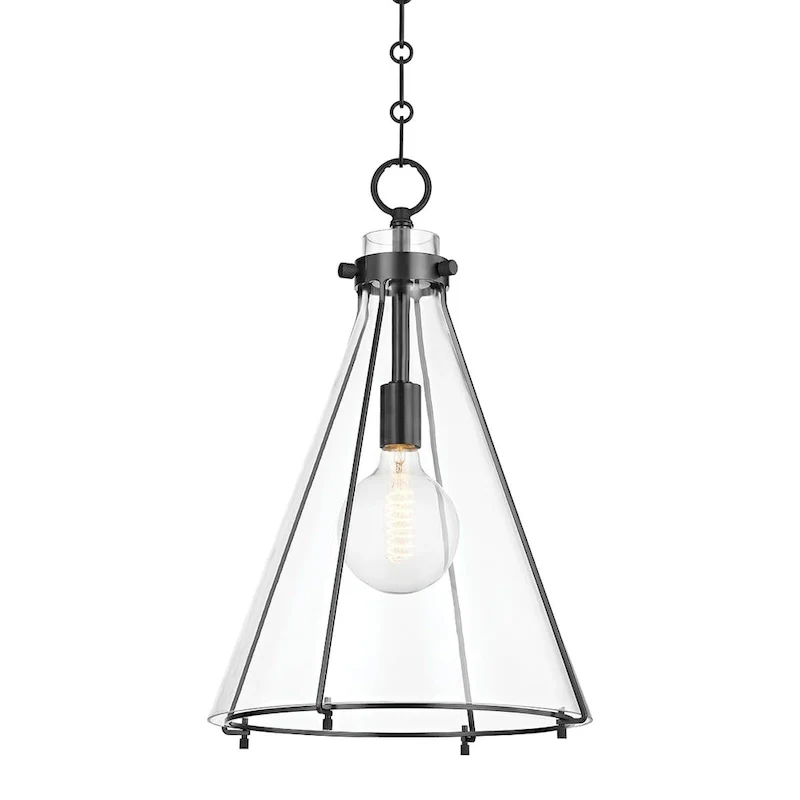 Eldridge 1 Light Pendant - Conical