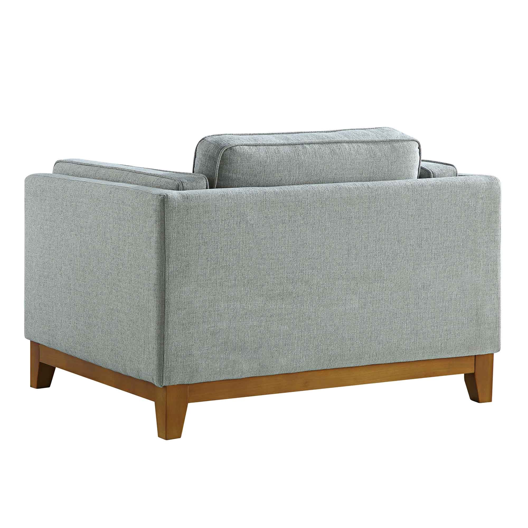 Sage Fabric Sofa, 1-Seater
