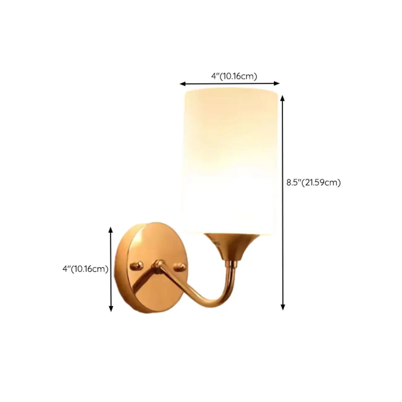 Modern Wall-Mounted Bath Vanity Light Fixture