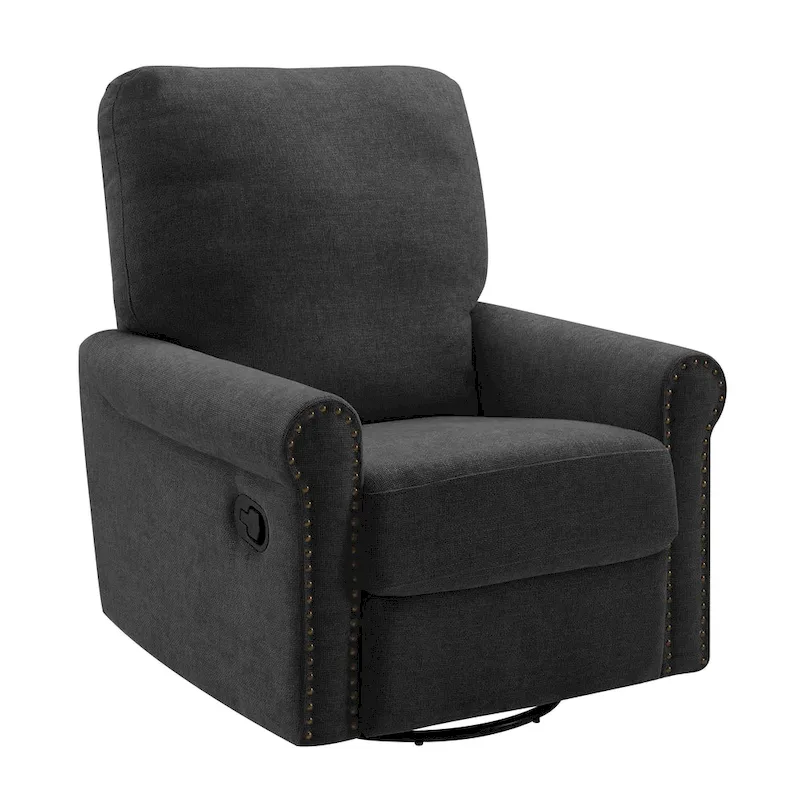 Heido 360 Degree Swivel Glider Manual Recliner Leisure Sofa Chair