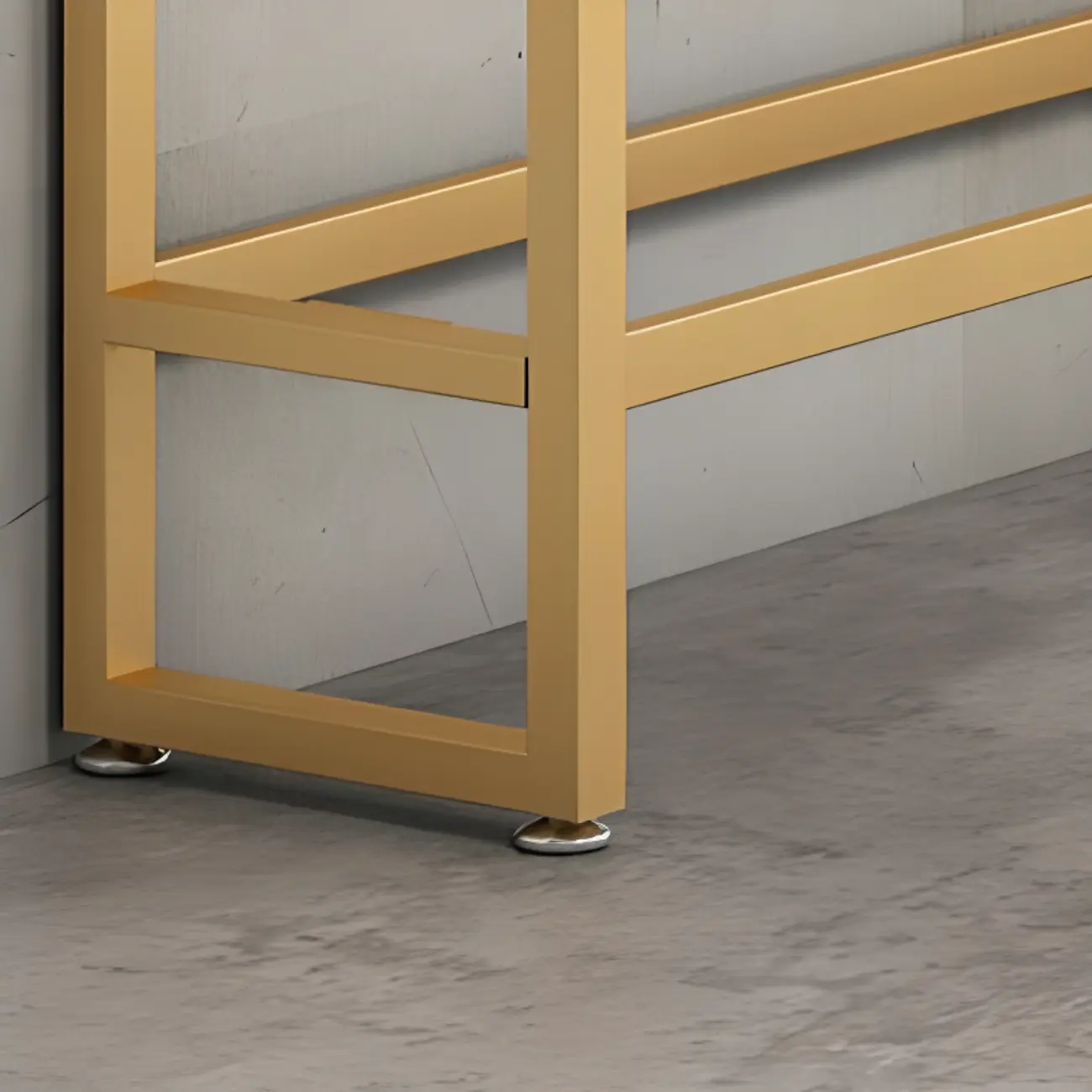 Elegant Faux Marble Bar Table Set with Upholstered Chairs