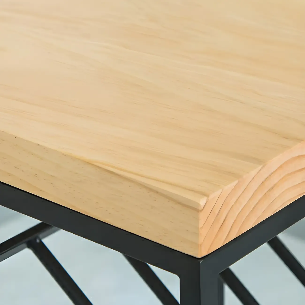 Modern Natural Pine Wood Wine Rack Bar Tables