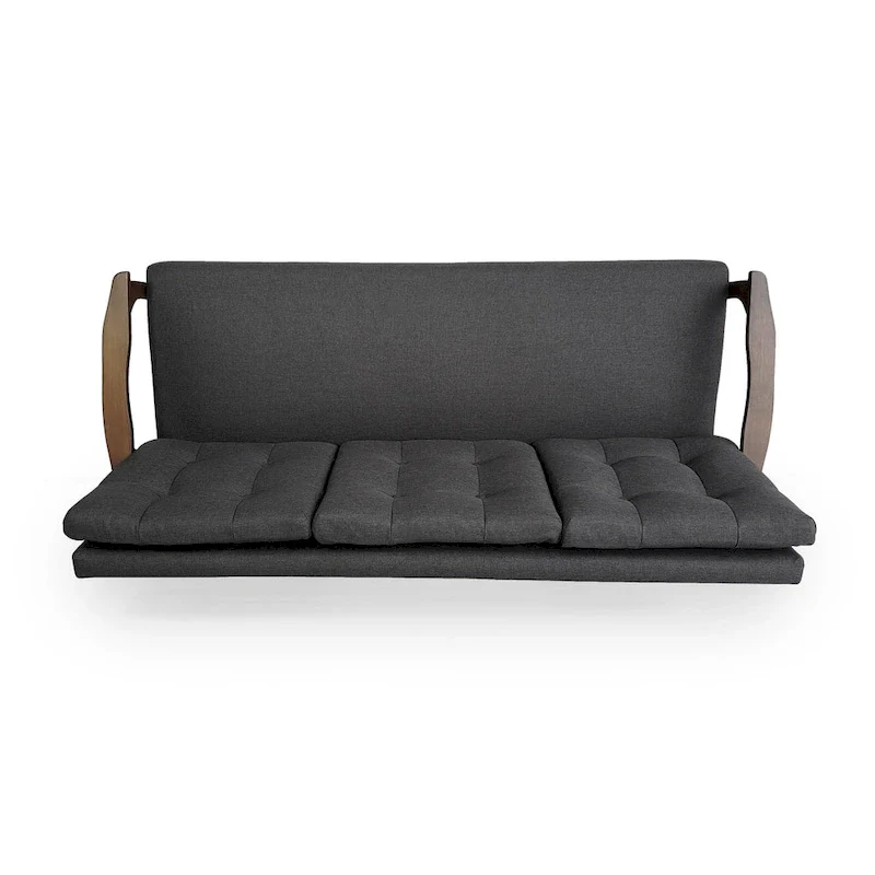 Aries Mid-century 2-piece Fabric Sofa Set by Christopher Knight Home