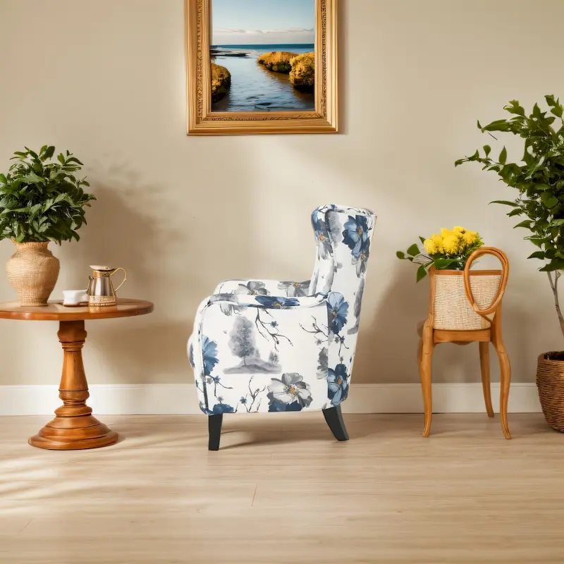 Multi 30.25 High Back Upholstered Arm Chair