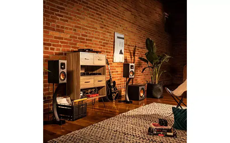 Klipsch R-41M Reference Bookshelf Speakers (Pair), Black