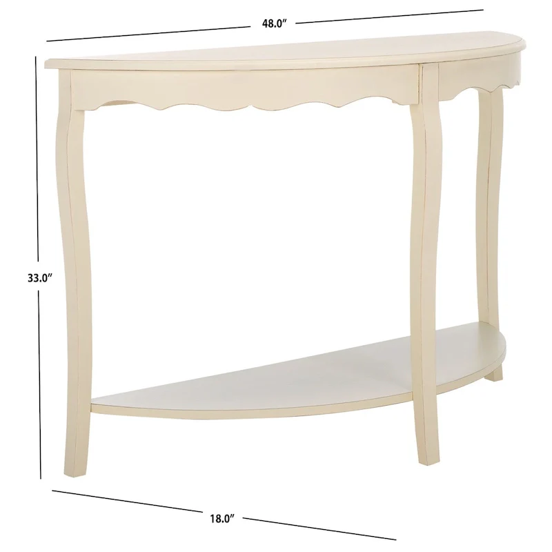 SAFAVIEH Getulia Console Table- 48 x 18 x 33 - 48Wx18Dx33H