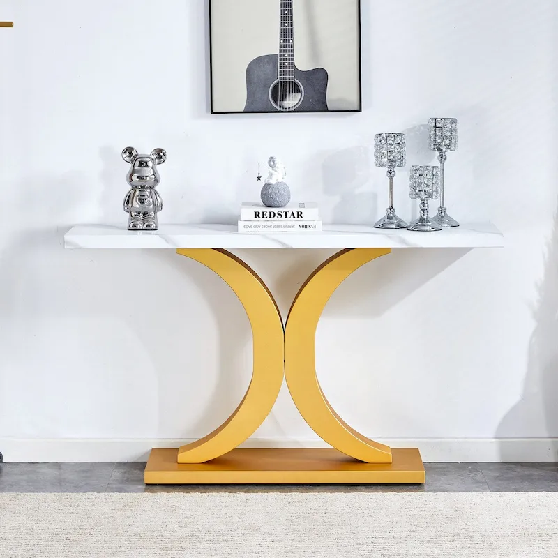Modern minimalist style console table