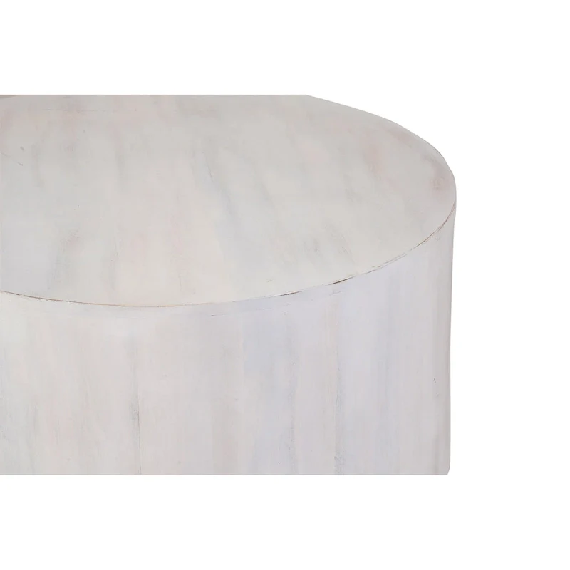 Krissa 30  Round Mango Wood Coffee Table