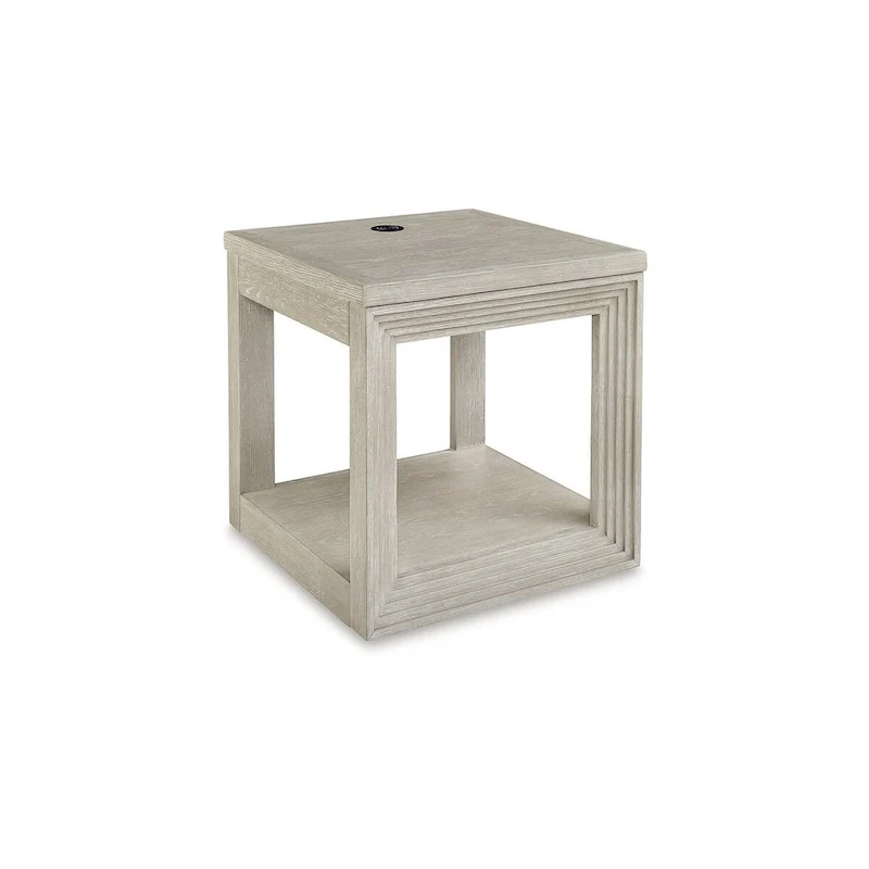 Brown End Table - 24 W x 24 D x 24 H