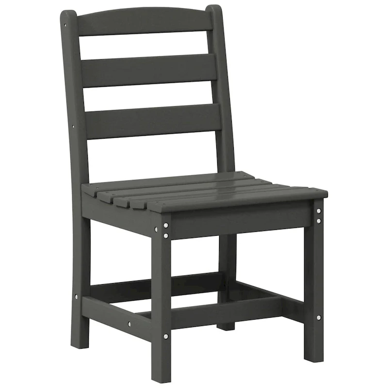 Polytrends Shoreside Outdoor Patio Armless Dining Side Chair