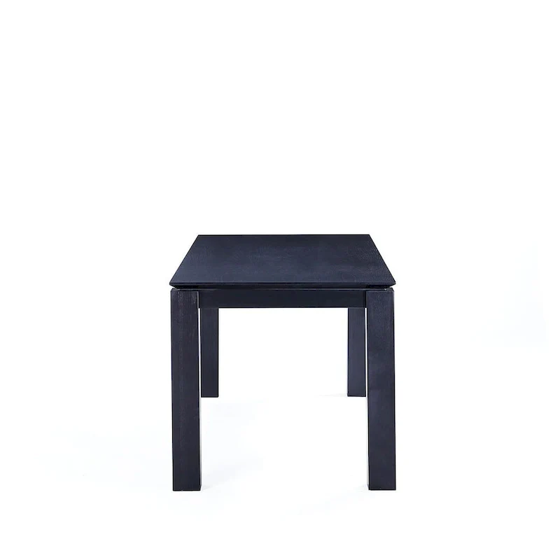 Rectangular Solid Wood Dining Table, 70.86 in., Seats 8