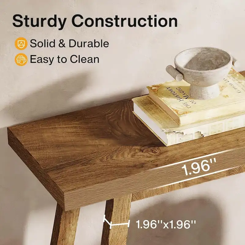 Farmhouse 70.9 Inches Console Entryway Table
