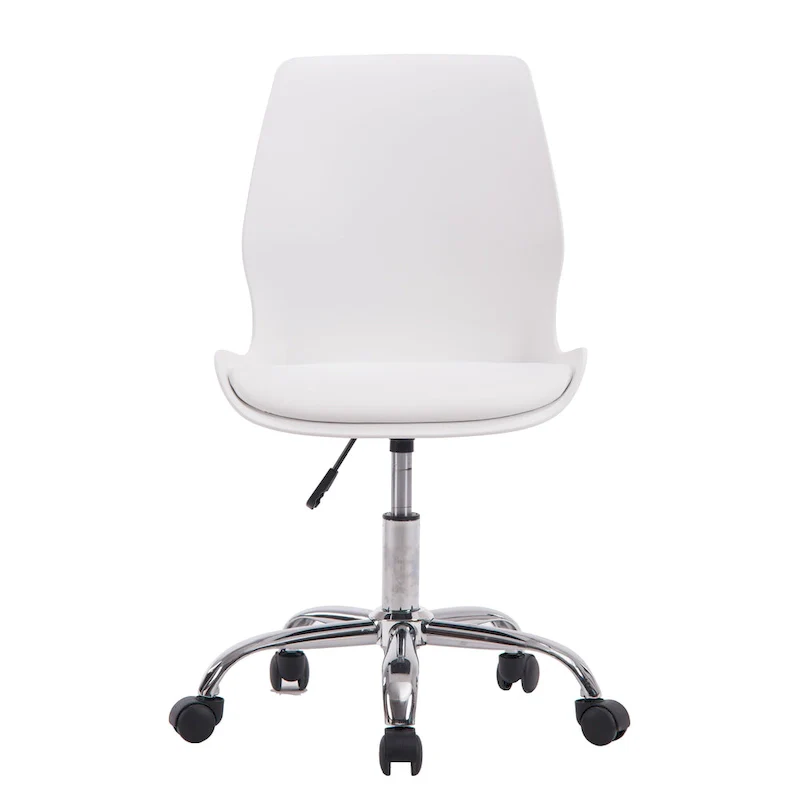Adjustable Height Office Desk Chair with Wheels