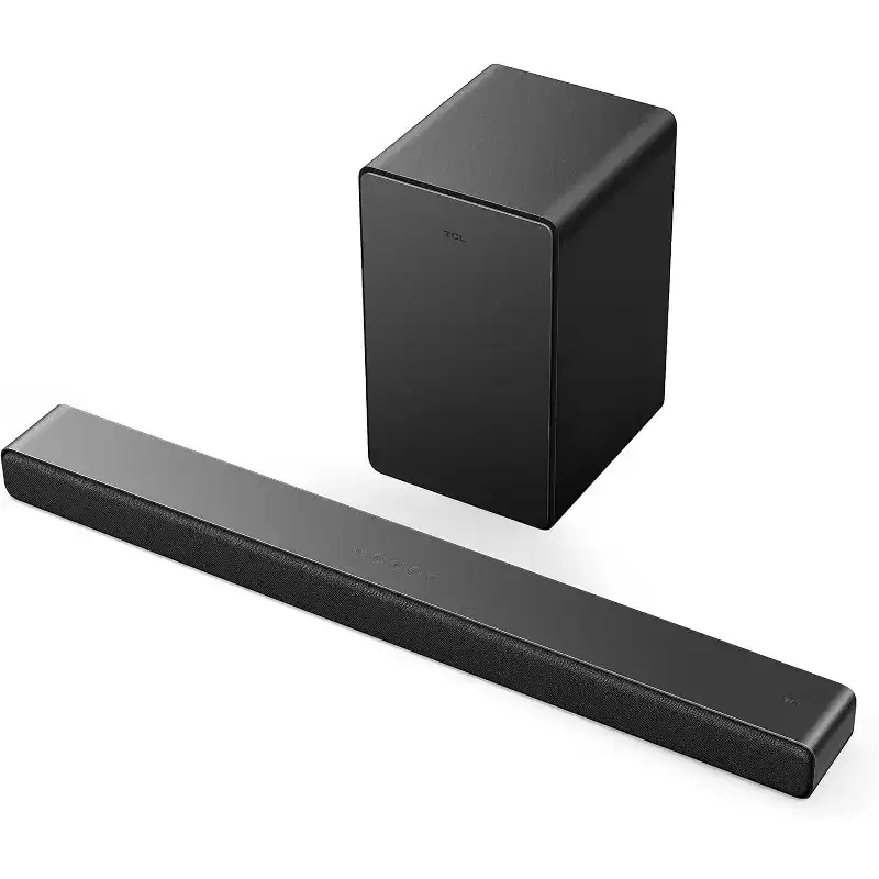 Refurbished: TCL Q Class Premium 3.1 Ch Soundbar with Subwoofer DTS Virtual:X - Black Q6310 - Manufacturer Refurbished