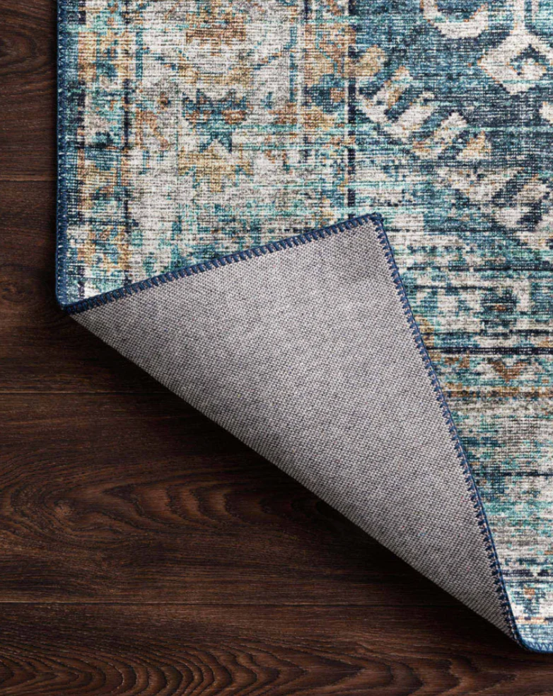 Skye Denim/Natural Rug