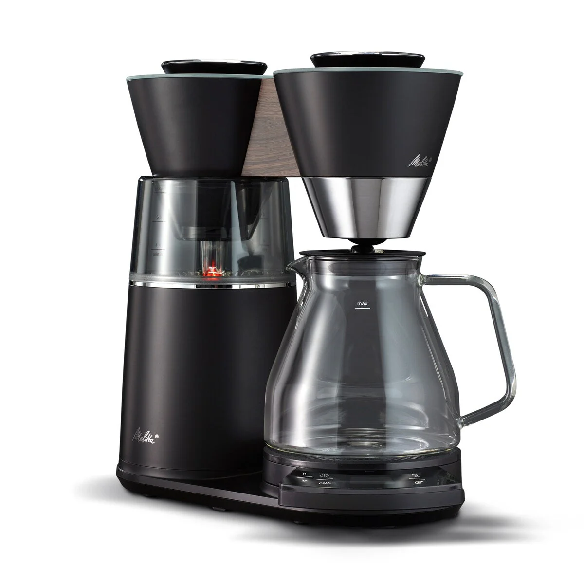 Vision 12-Cup Luxe Drip Coffee Maker with Revolving Dashboard
