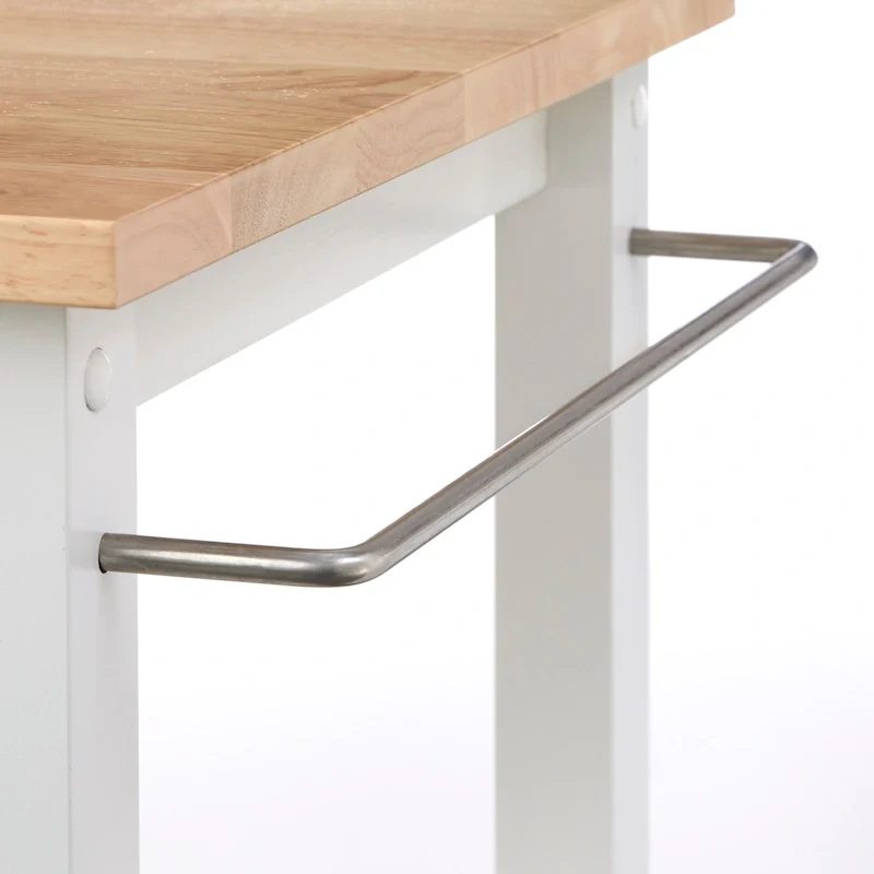 Simple Living Janelle Rolling Kitchen Cart