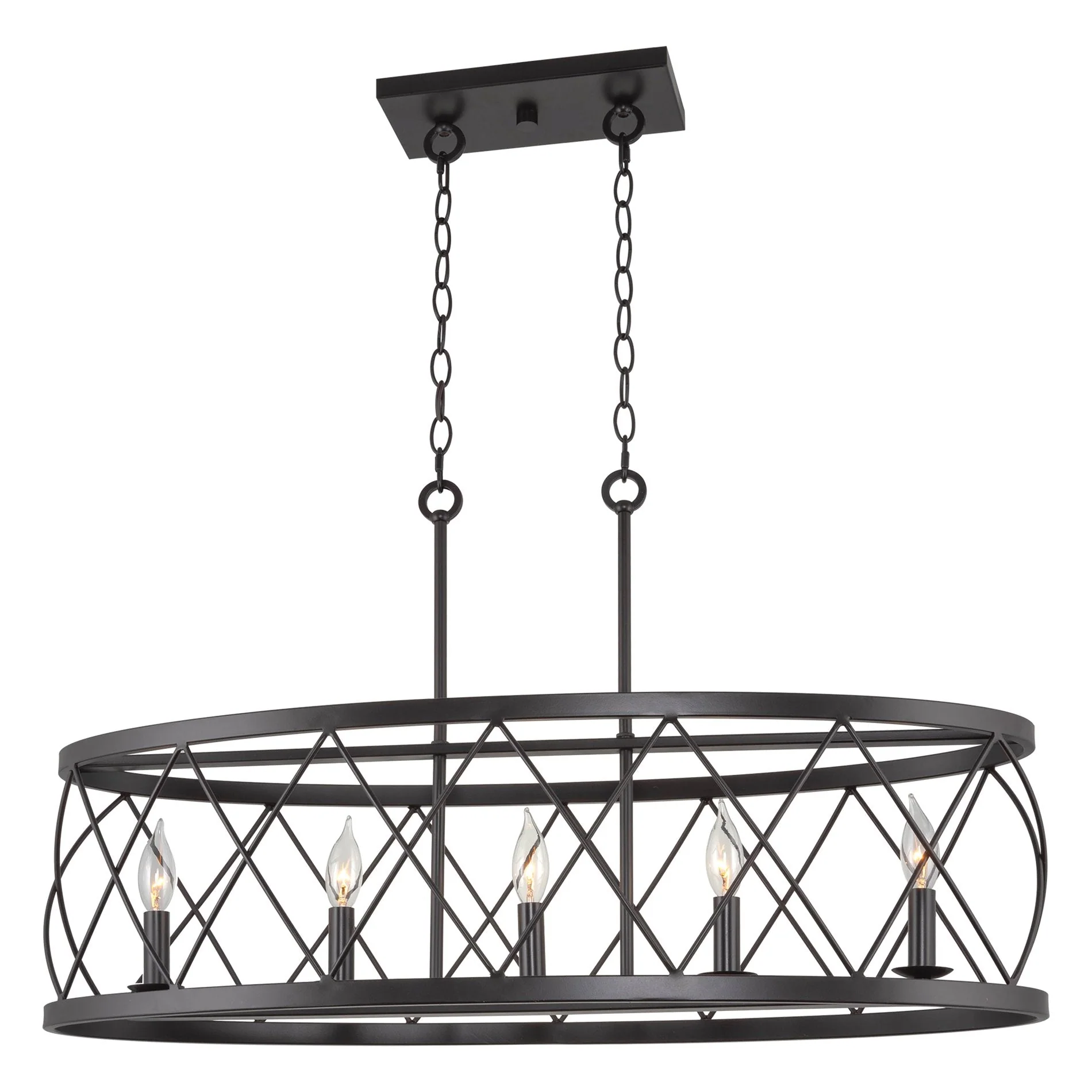 Eleanor 33 5-Light Traditional Kitchen Island Light