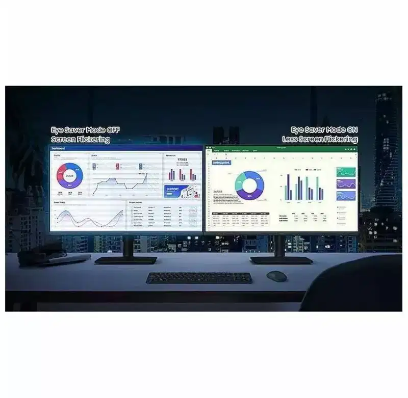 Samsung Essential S4 S27D402GAN 27 Class Full HD LCD Monitor - 16:9 - Black - 27 Viewable - In-plane Switching (IPS) Technology - 1920 x 1080