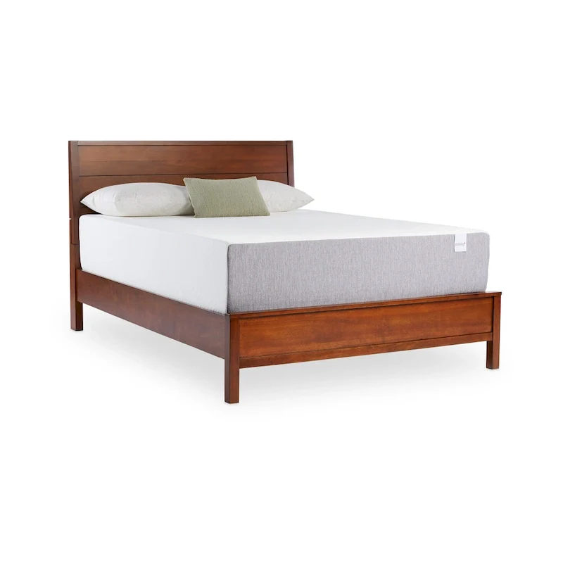 White Medium Firm Gel Memory Foam Mattress, 14
