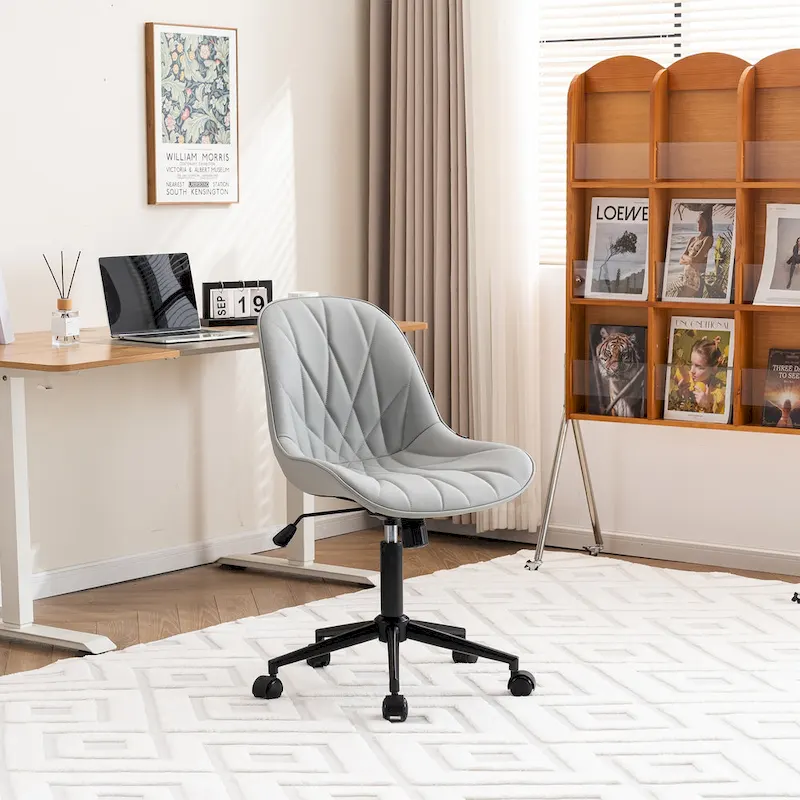 Home Office Desk Chairs with Wheels Rolling Task Computer Chair