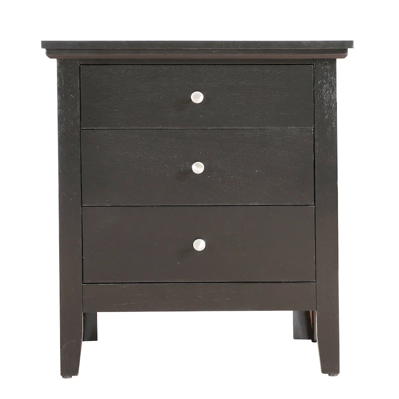Hammond 3-Drawer Nightstand (26 in. H x 24 in. W x 18 in. D)