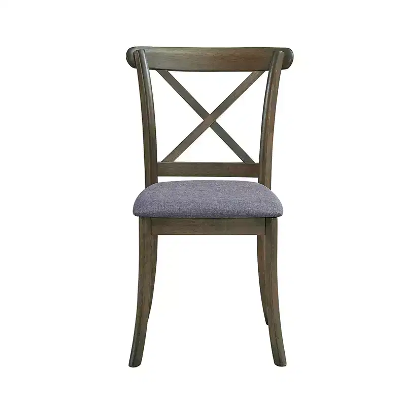 Vatros Wooden Dining Chairs Set of 2, Modern Upholstered Dining Room Chair