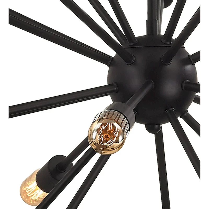 Elk Home Delphine Oil Rubbed Bronze Metal 24 Light Chandelier