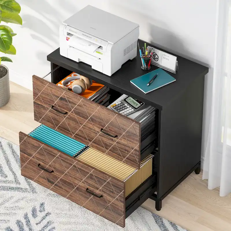 2-Drawer File Cabinet, Lateral Filing Cabinet, Office File Cabinet