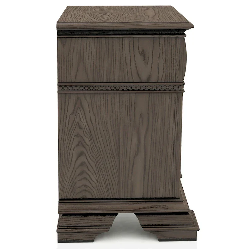 Stroh Traditional Wood 3-piece Poster Bedroom Set with USB by Furniture of America