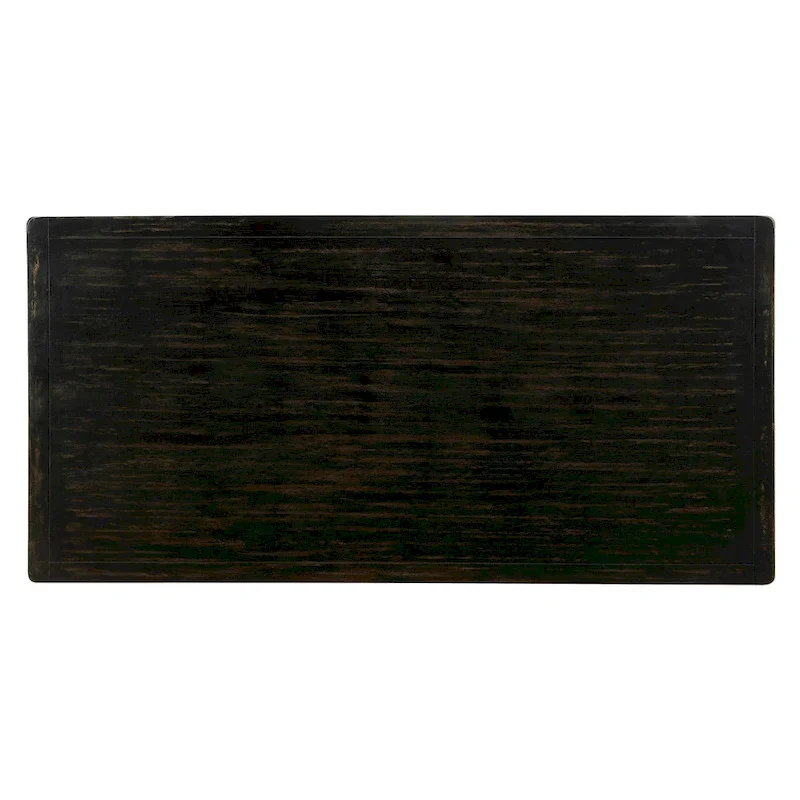 Furniture of America Tays Rustic Black 60-inch Counter Height Dining Table