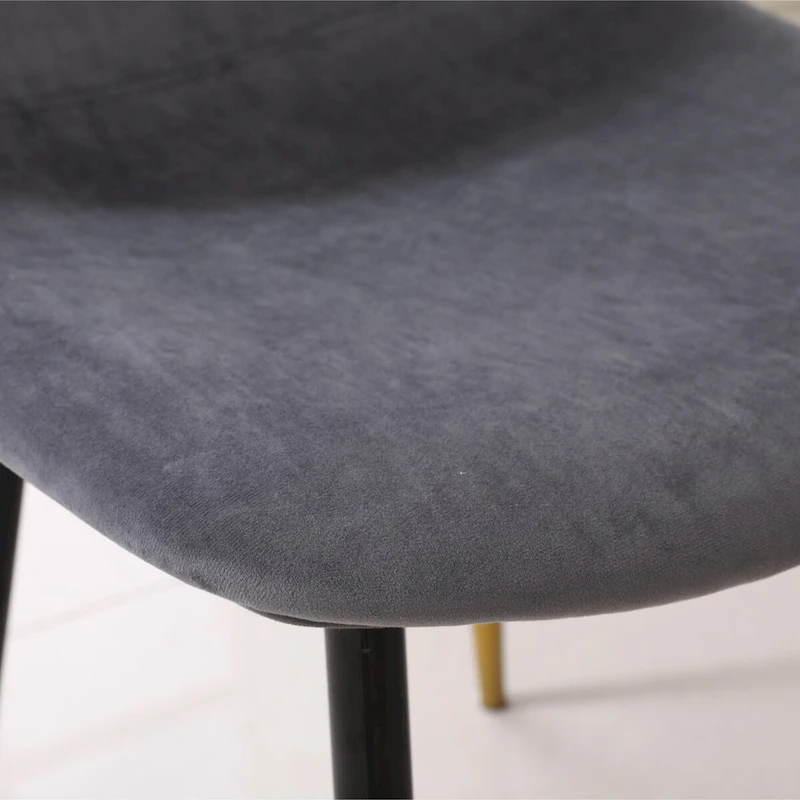 Roundhill Furniture Evatt 5-Piece Round Dining Set, Trestle Round Table with 4 Stylish Chairs