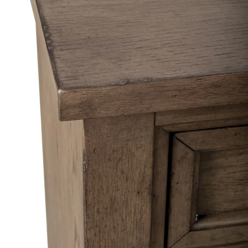 Americana Farmhouse Dusty Taupe 9 Drawer Dresser