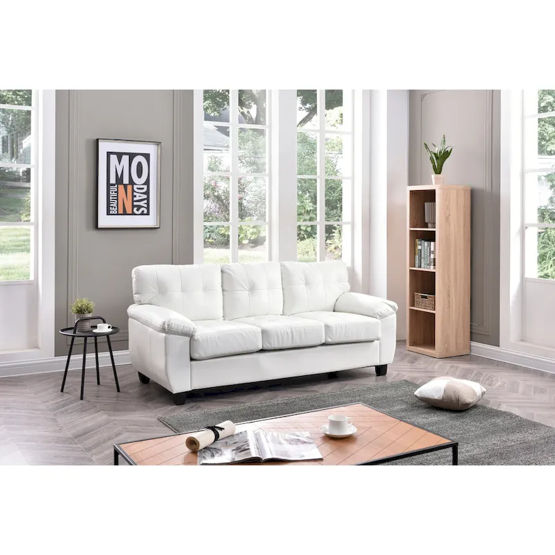 Gallant Faux Leather Sofa