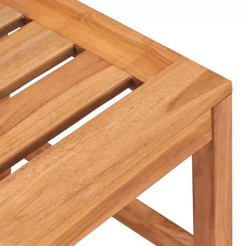 vidaXL Patio Dining Set Solid Wood Teak