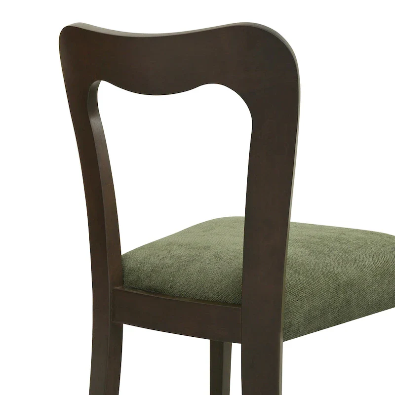 Christopher Knight Home - Ethan Modern Upholstered Dining Chair Set of 2 with Open-Back Design
