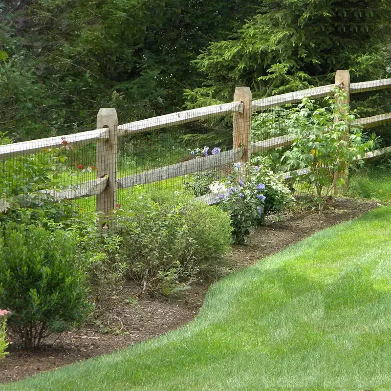 Clihome 36 inch x 50 ft Black Vinyl Coated Hardware Cloth, 19 Gauge 1/4 inch PVC Welded Wire Fence