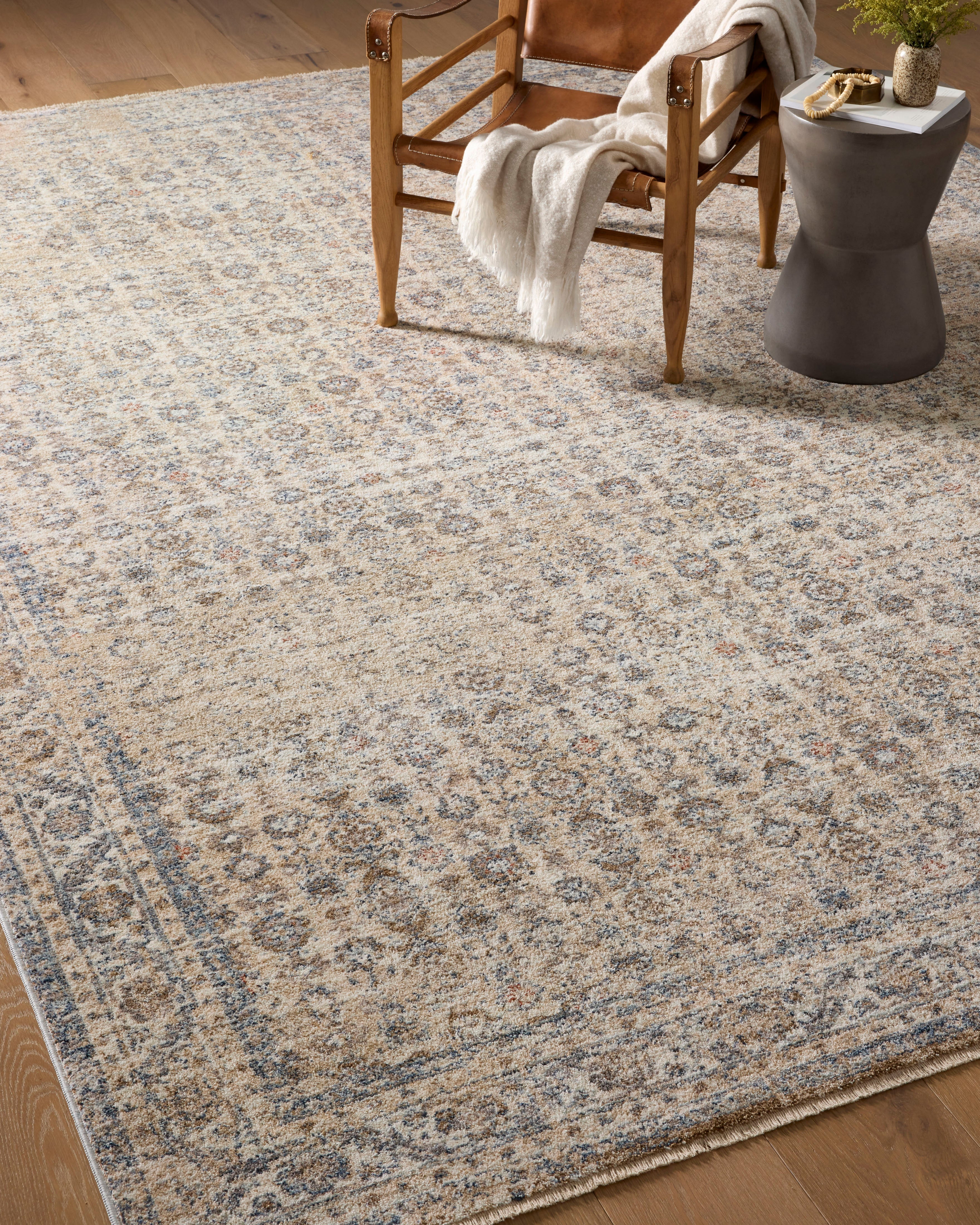 Blake Beige / Denim Rug