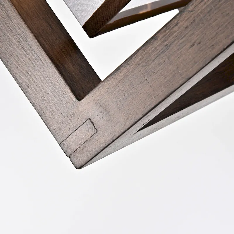 Alina 1 Light Antique Black Metal Natural Wood Fabric Shade Pendant Chandelier