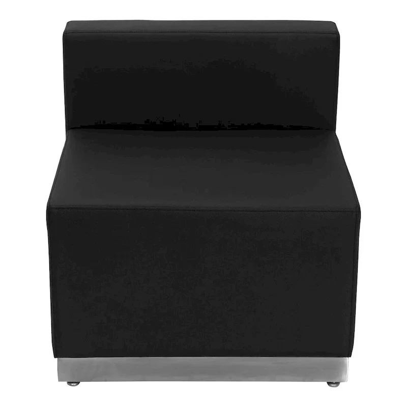 5 PC LeatherSoft Modular Reception Configuration w/Taut Back &Seat