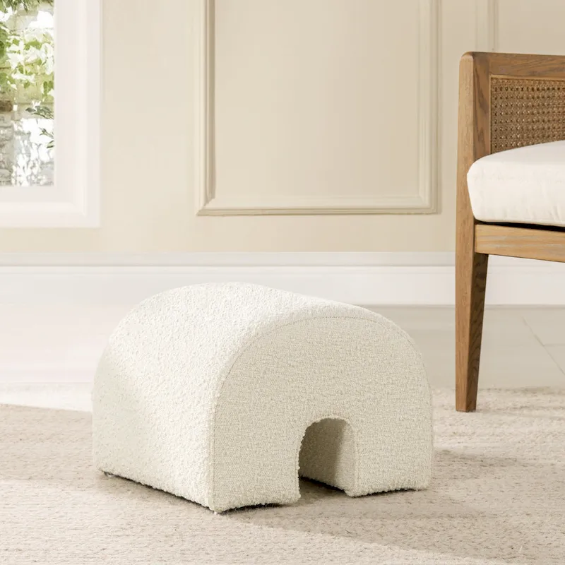 Arched Footstool Ottoman