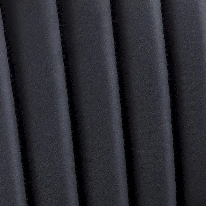 GDFStudio Mid Century Modern Armless Upholstered Dining Chairs with Metal Legs