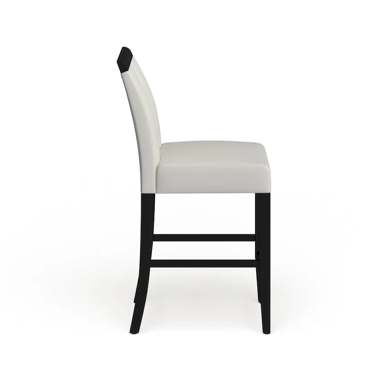 Strick & Bolton Lange Modern Upholstered Counter Height Chair (Set of 2)