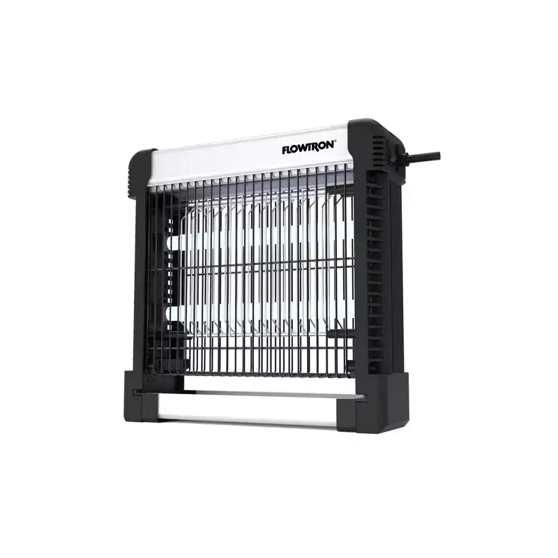 Flowtron Indoor Bug Zapper with 3000V Power, LED Lamp, 15W UV Bulbs & Easy-Clean Shock Grid
