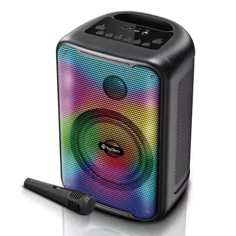 TOPTECH BLADE-8 8 Wireless Bluetooth Speaker, TWS, Flame Lights
