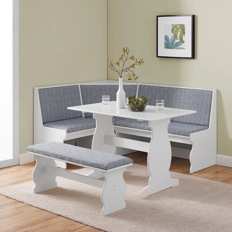 Hannah Breakfast Nook 3-piece Dining Set