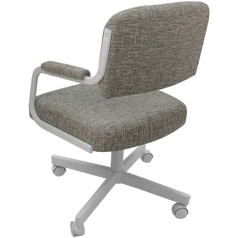 Swivel Kitchen Dining Caster Chair with Wheels - M-110 - N/A