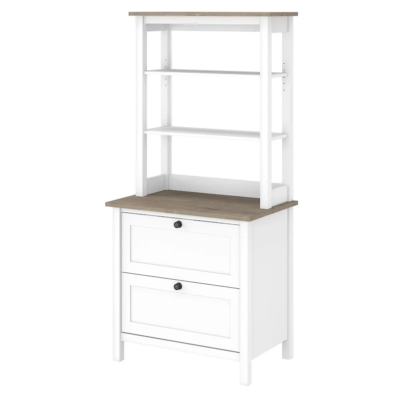 Mayfield Bookcase with Drawers by Bush Furniture
