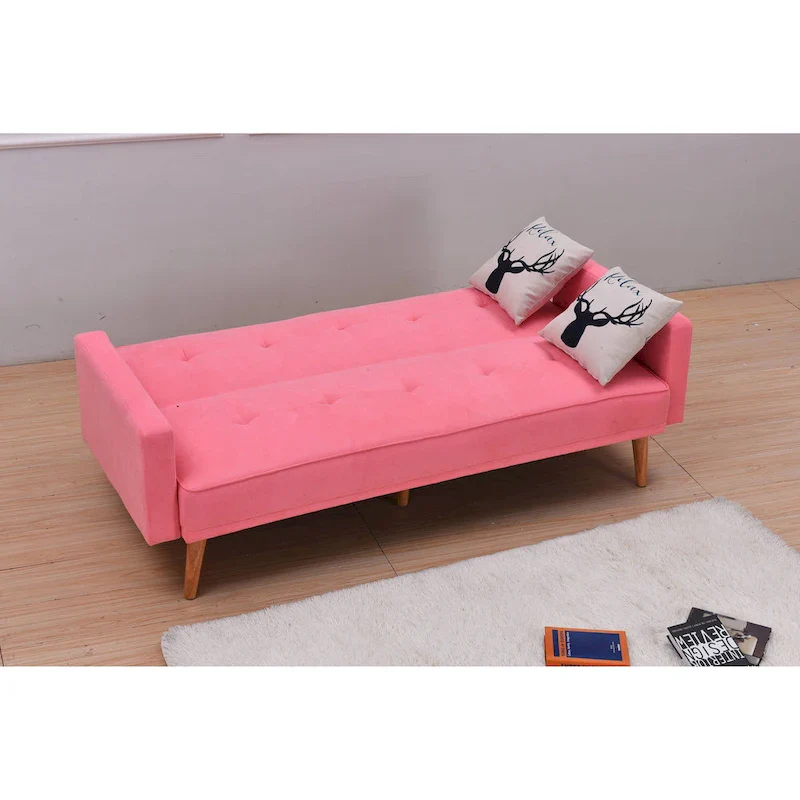 Modern Adjustable 3-position Sleeper Sofa Futon