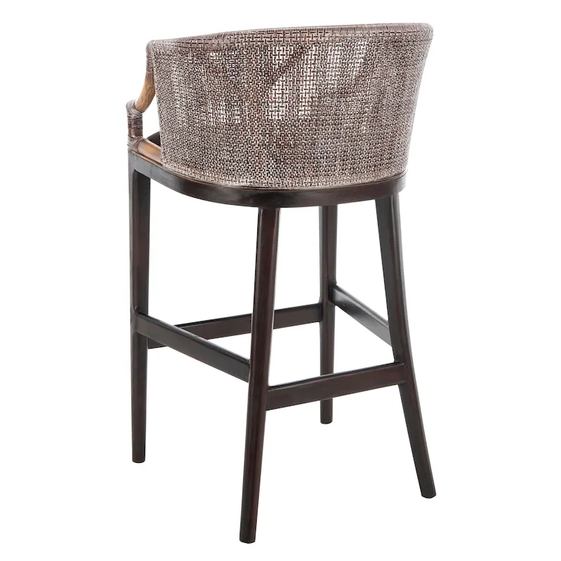 Rattan 30-inch Bar Stool - 22.3